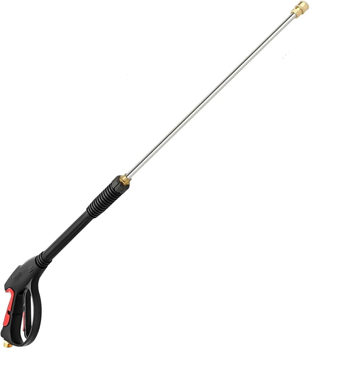 Kit de manguera de lavado a presión eléctrica de 26 pies, pistola y varita de extensión para lavadoras a presión de gas y eléctricas, pistola de lavado de longitud ajustable de 40 pulgadas