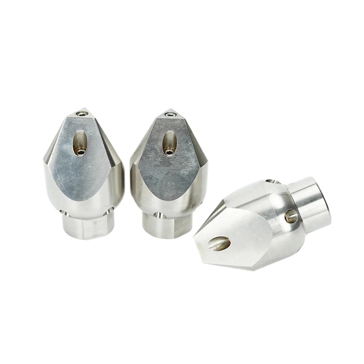 Boquilla de limpieza alcantarillado 1/2 pulg hembra, inox 170L/min | Boquilla de alta presión para desatasco de desagües y limpieza por chorro de agua, uso manual
