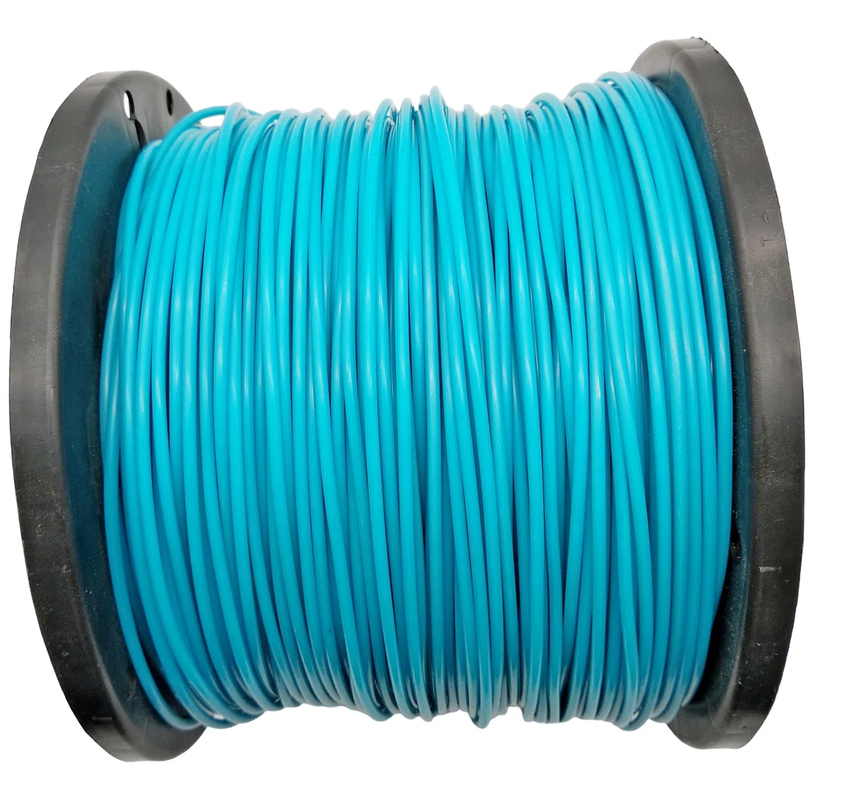 Cordel de 200 m x 2,7 mm, redondo, doble núcleo de acero, hilo para cortacésped, desbrozadora