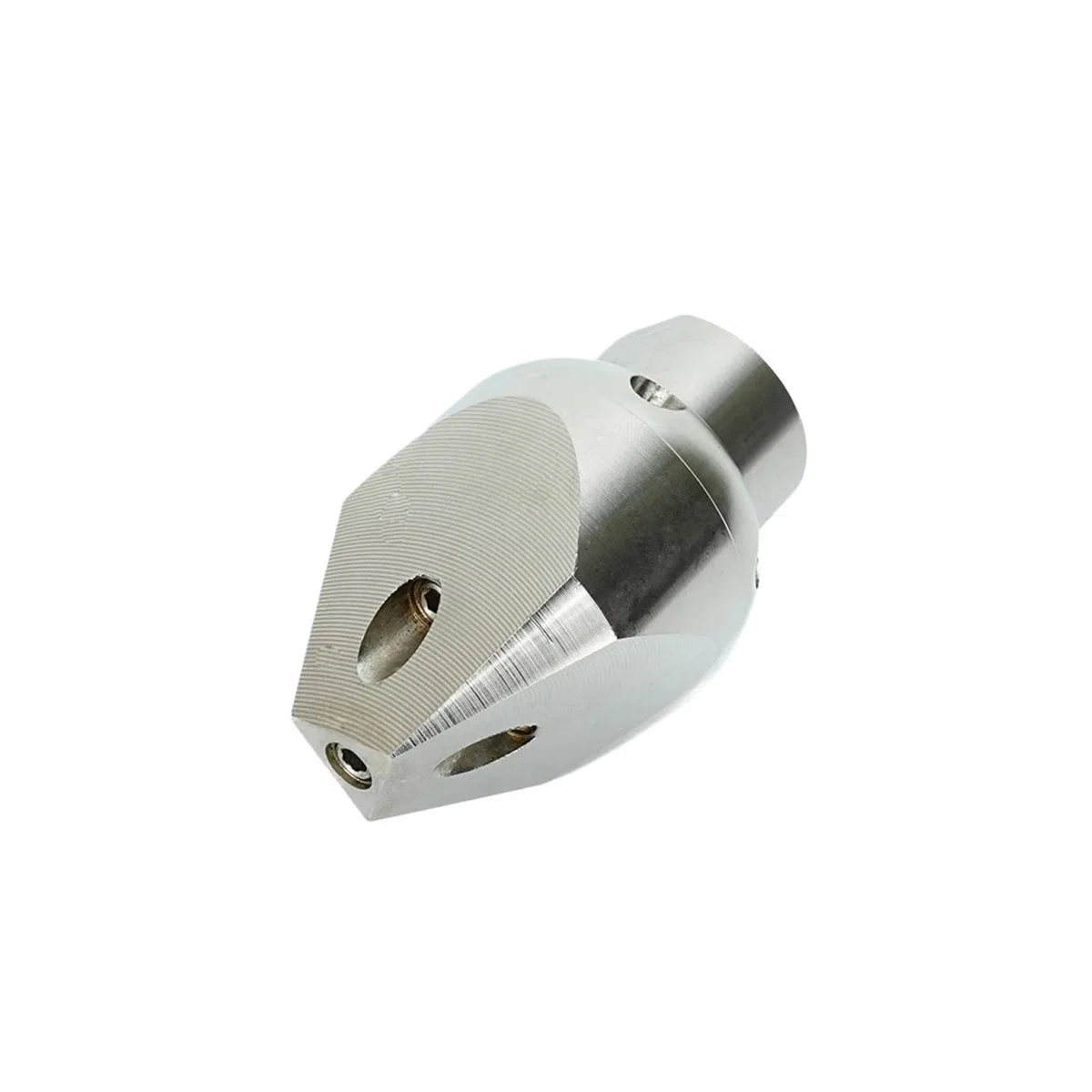 Boquilla de limpieza alcantarillado 1/2 pulg hembra, inox 170L/min | Boquilla de alta presión para desatasco de desagües y limpieza por chorro de agua, uso manual