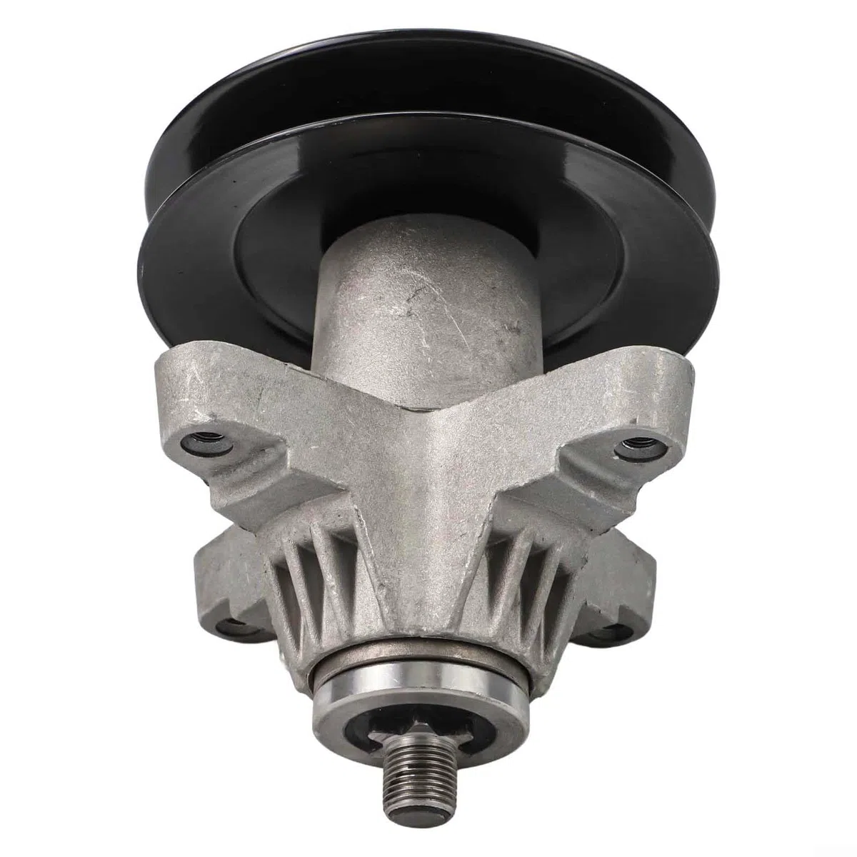 Conjunto de husillo de cubierta de cortacésped para GT2100 sustituye a 918-04125C 918-04125B 918-04126 618-04126 18-04125A 618-04126A 918-04126B Componente de corte de metal con 4