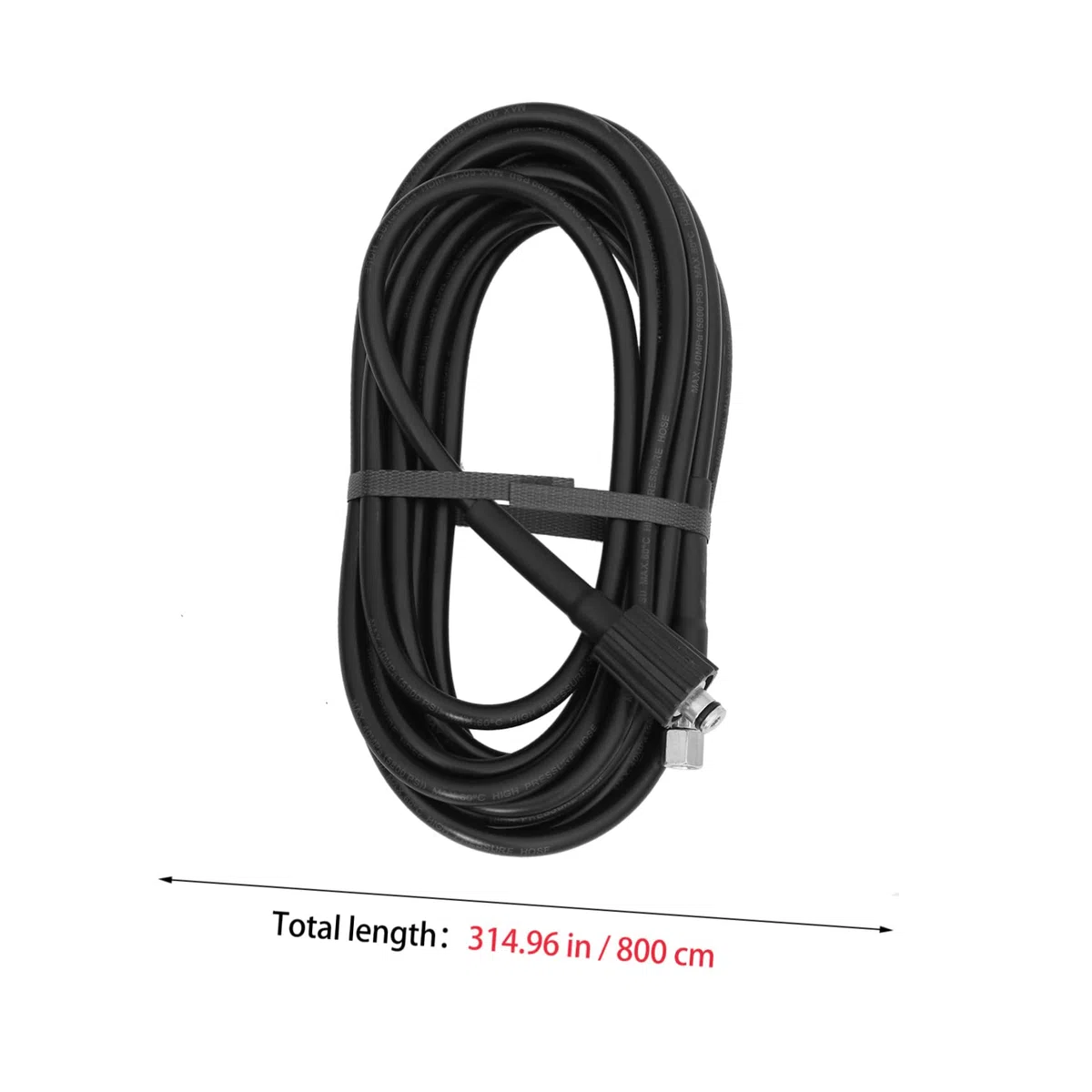 Mikikit Manguera de Extensión para Hidrolimpiadora de Alta Presión Compatible con Metros Diseño Duradero y Flexible para Limpieza Exterior