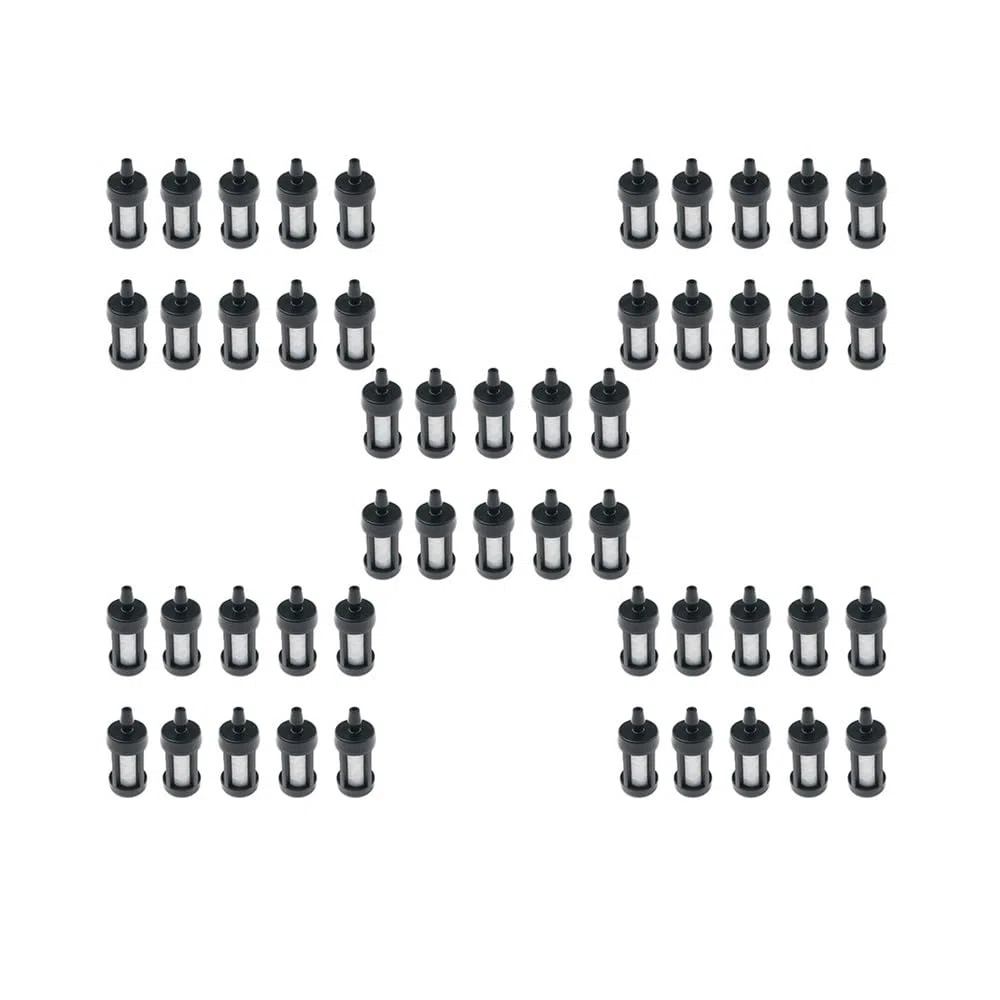 50 filtros de Combustible compatibles con Motosierra, Sierra desbrozadora y cortadora de Disco 0000 350 3500, 0000 350 3504, 0000 350 3515