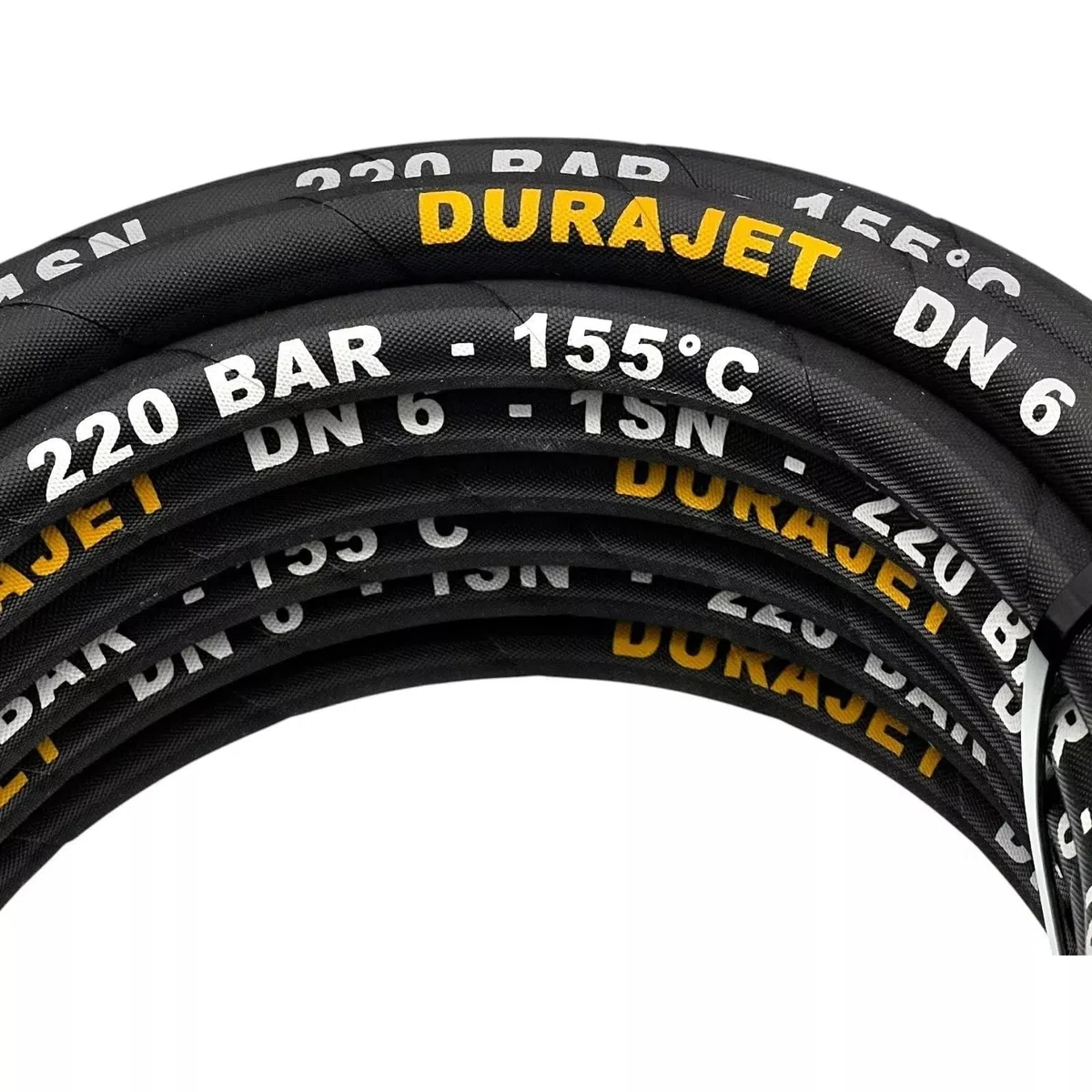 M&M Smartek manguera limpieza tuberías 5 m para Kärcher, 220 bar, M22 IG | Manguera flexible para desatascar tuberías y desagües; comprobar conexión, longitud, boquillas y presión antes de usar.