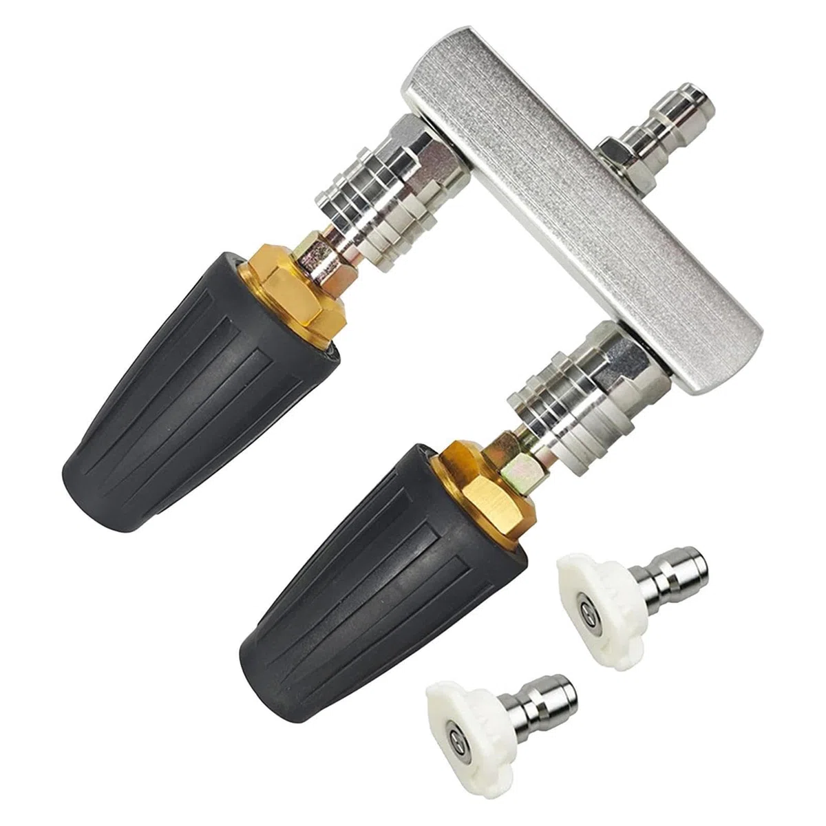 Boquilla de hidrolavadora Profesional Resistente de 4000 PSI, repuestos para máquina de Limpieza de presión con Orificio de Boquilla de turbos,