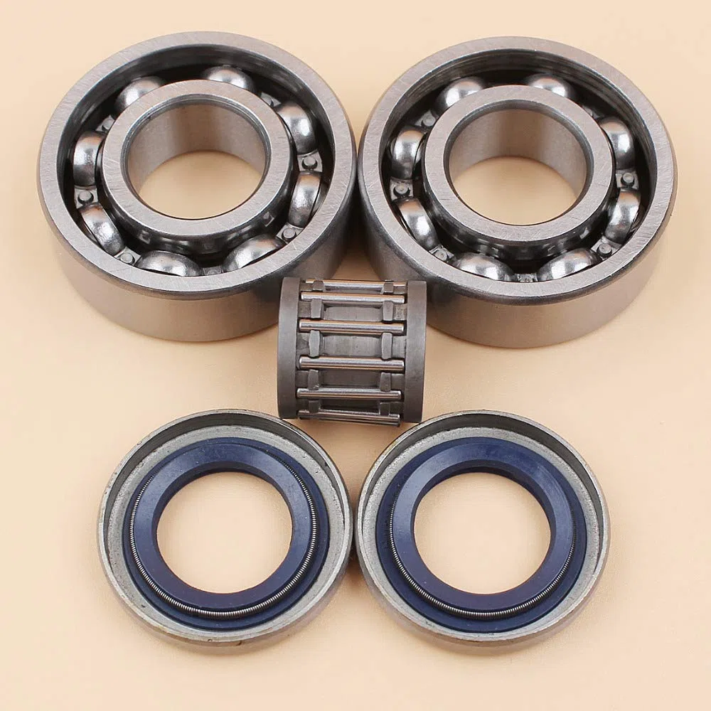 Kit de Sello Aceite del cojinete cigüeñal Compatible con Motores Motosierra 359, 357 XP y 357XP. Repuestos for Herramientas jardinería Motosierra