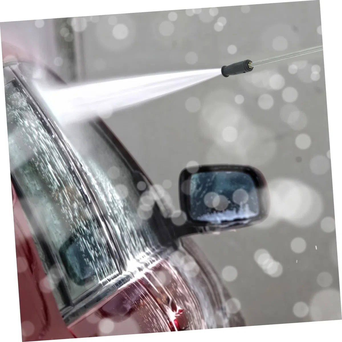SHINEOFI Boquillas para Lavado de Coches de Hidrolavadora Varilla de Hidrolavadora para Automóvil Boquilla de Accesorios para Lavadora de Alta Presión