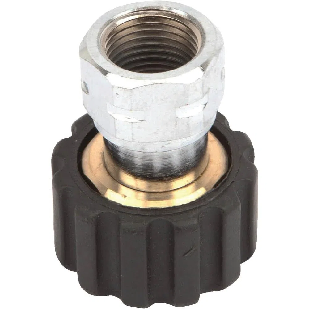 Forney 75108 limpiador a presión accesorios, hembra rosca de acoplamiento, M22 F a 3/8-inch hembra NPT