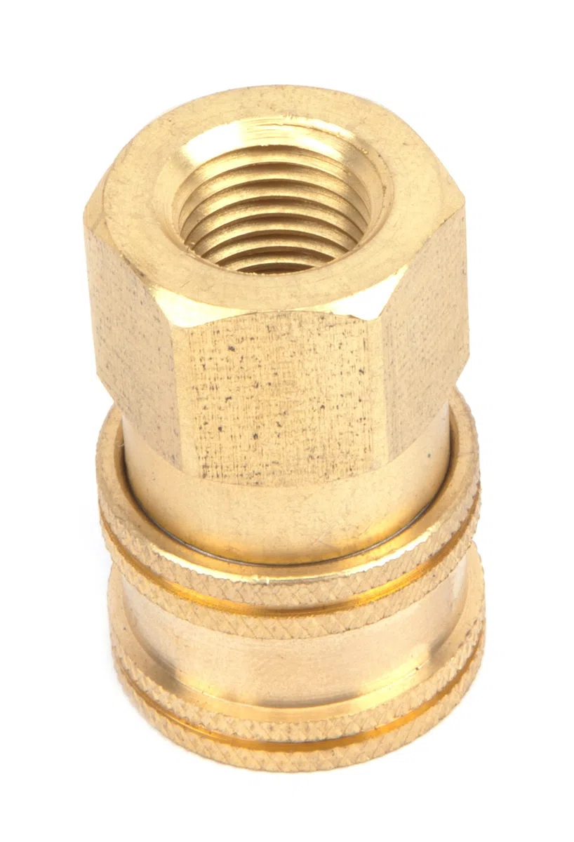 Forney 75127 - Accesorios de arandela a presión, acoplador rápido hembra, 1/4" hembra NPT, 5,500 psi