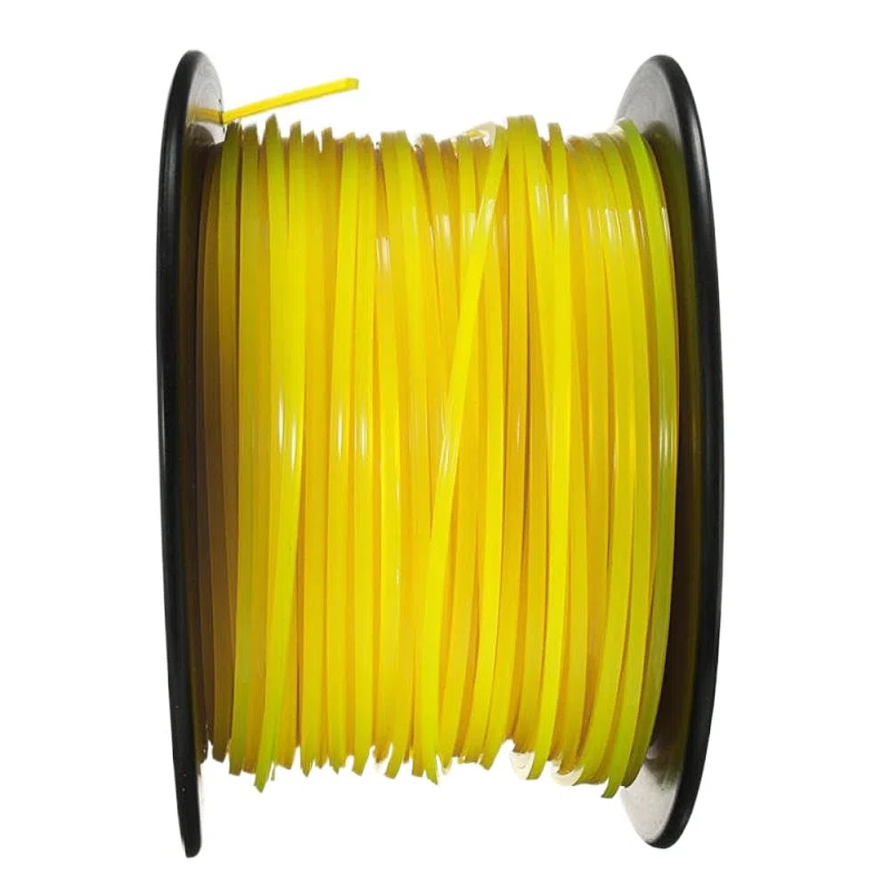 Cable de Alambre Cuadrado de 3mm, Cuerda de Nailon de 100M para cortacésped, Compatible con Modelos universales de cortacésped