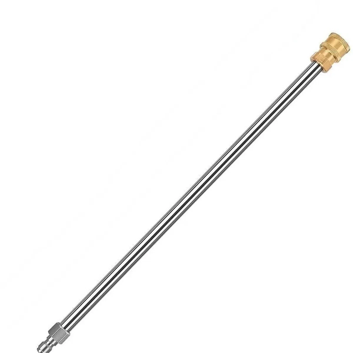 Varita de extensión para lavadora a presión Extensión de acero inoxidable for hidrolavadora con conexión rápida (1/4 pulgada) - Alta resistencia(Color 2)