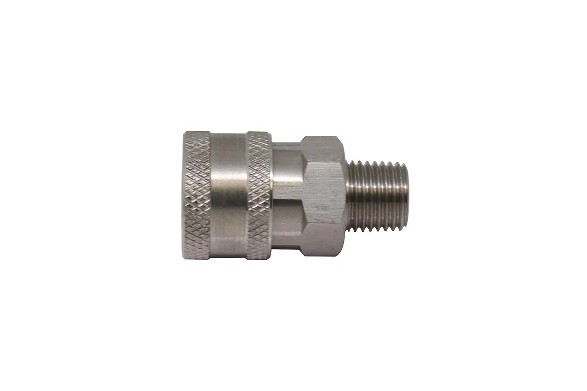 AL345 Dual Lance - Varita de doble lanza de acero inoxidable de 40 pulgadas, ventilada de 5000 PSI, con acoplador inoxidable para lavadora a presión eléctrica