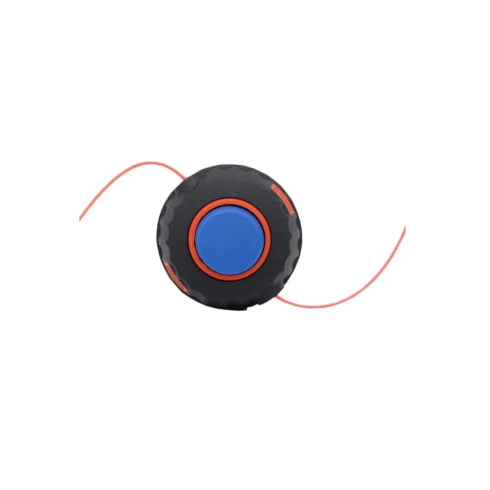 Trade-Shop - Juego de 5 cabezales de recortadora/cabezal de hilo M10 x 1,25 mm, rosca izquierda compatible con Dolmar Kawasaki Demon/desbrozadora para jardinería