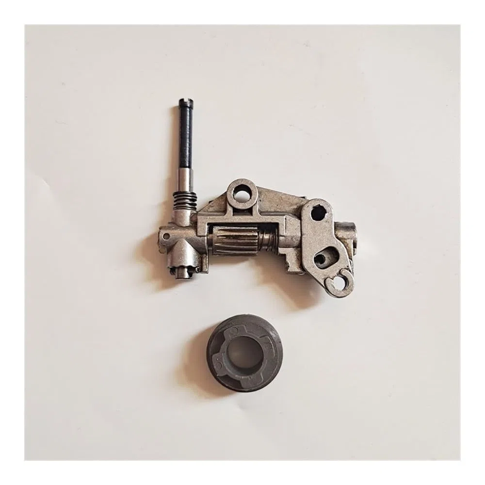 Conjunto de Aceite Compatible con 488, 490, 575, 577 y 695. Piezas del Kit de lubricación de Motosierra: 22160-55200 y 22150-55202.(1 X Oil Pump)