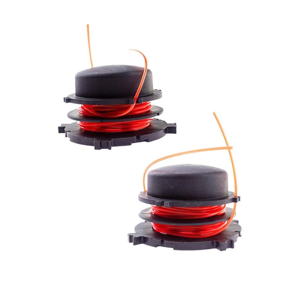 Carrete de inserción de Carrete con Perilla de Impacto con Hilo de Nailon Compatible con Cabezal de Corte 30-2 40-2 40-4