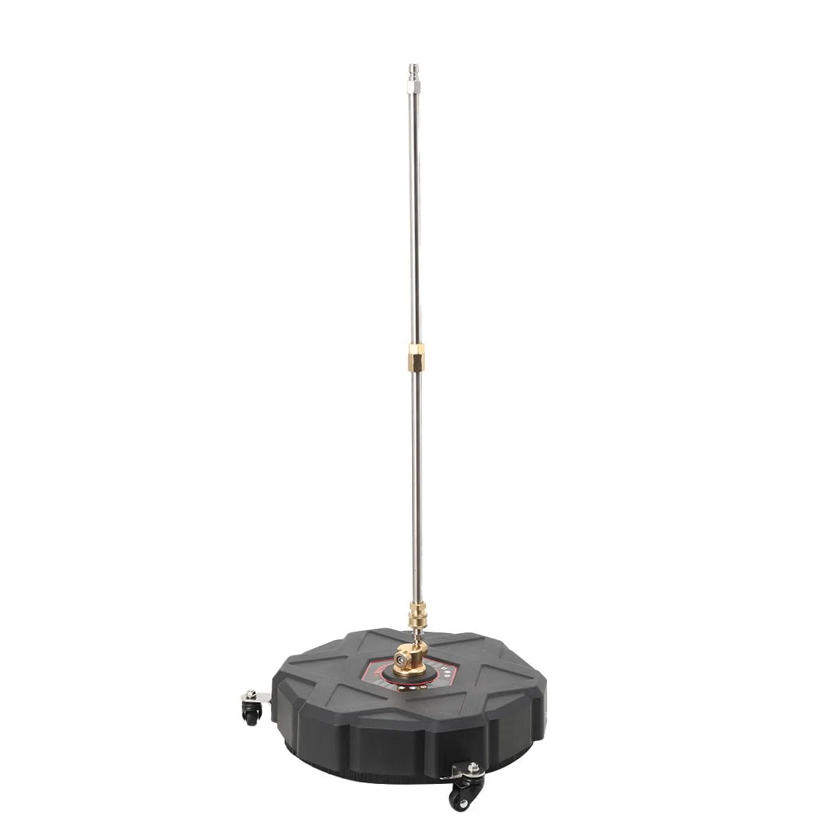 Limpiador de Superficies, 330mm Accesorio para Limpiador de Superficies para Lavadora de Alta Presión Universal, Limpiador de Pisos con 3 Ruedas y 2 Varillas de Extensión, 2500PSI