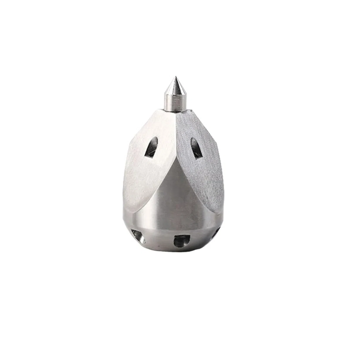Boquilla BOQUILLAS DE Punta DE Lanza DE ALCANTARILLADO Boquilla de Limpieza y Dragado de tuberías de Alta presión de Acero Inoxidable de 1/2"(1/2 135LPM)