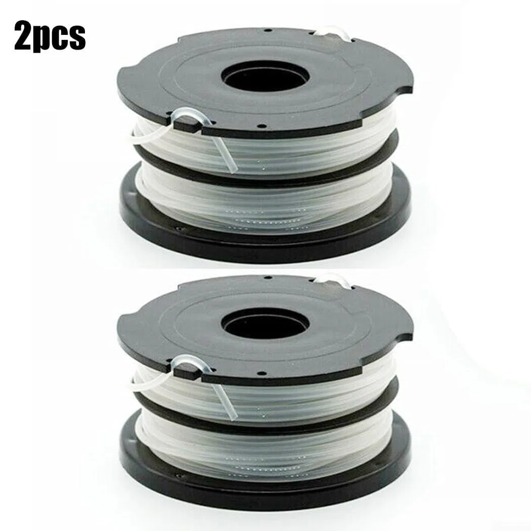 Bobina de Repuesto para Hilo de cortabordes, Paquete de 2 carretes e Hilos de Repuesto for Black & Decker GL315 y Otras desbrozadoras.