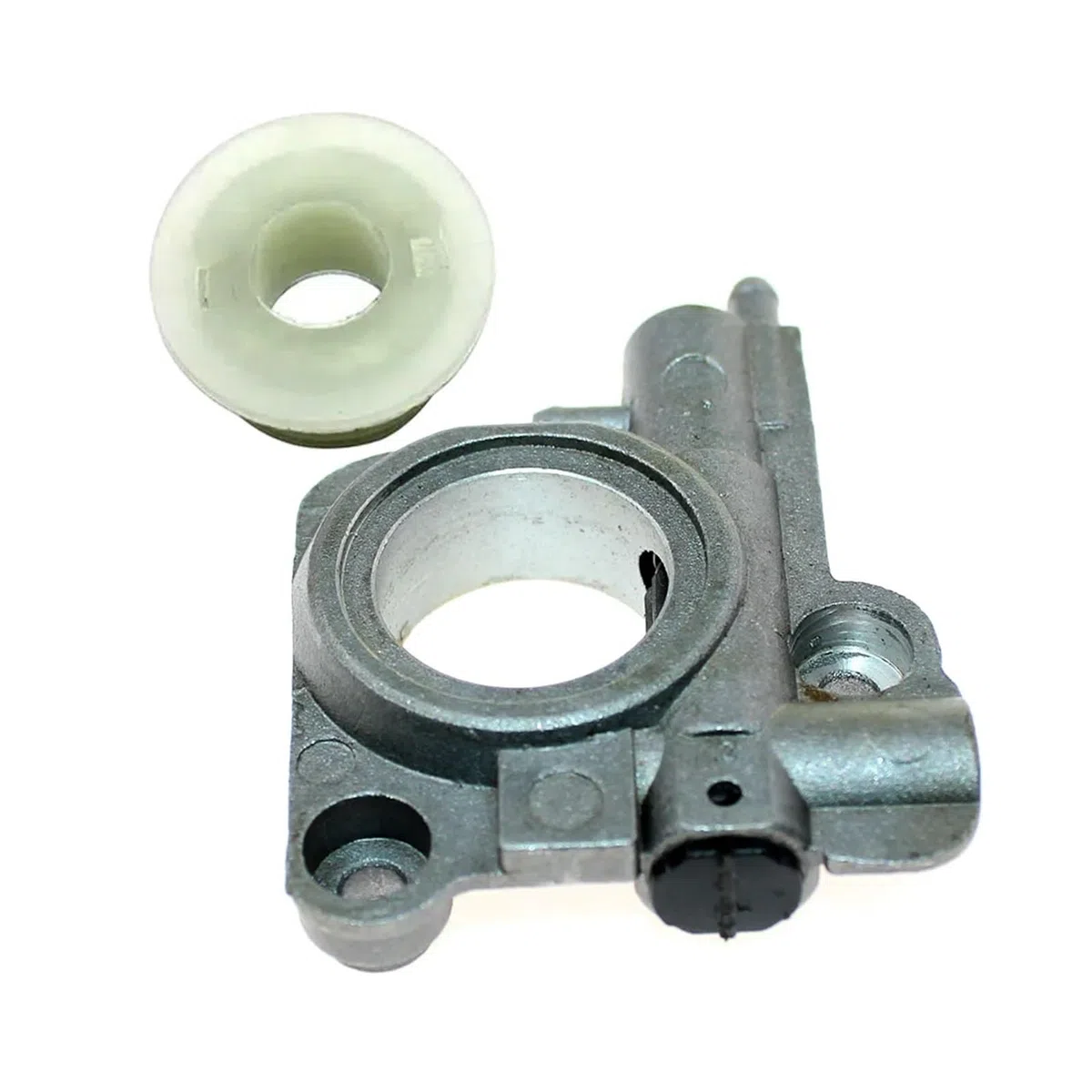 Aceite con Conjunto de Tornillo sin Fin Apto for Motosierra 358TS CS02200080 P021033920 V652000030 Piezas de Repuesto