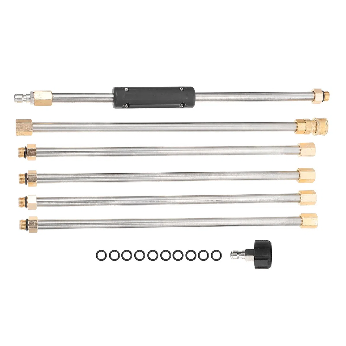 Pistola De Agua para Máquina De Limpieza Varillas De Extensión para Hidrolavadora Accesorios De Lavado Alta Presión para Coche Exterior