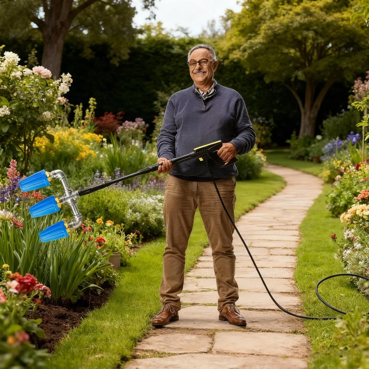 Boquillas Para Hidrolimpiadora Rotación De 360 Grados | Recambio De Boquilla Para Hidrolimpiadora Para Patios Porches Jardines Balcones Terrazas Senderos Y Caminos Todo Incluido