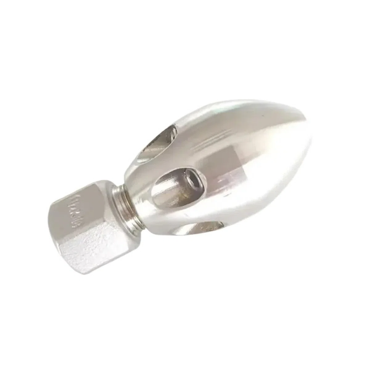Boquilla jetter alcantarillado 3/8, 1 frontal 6 traseros, inox | Boquilla de lavado con rosca hembra para desagües y tuberías, presión 50-300 bar(M22 male 150L)