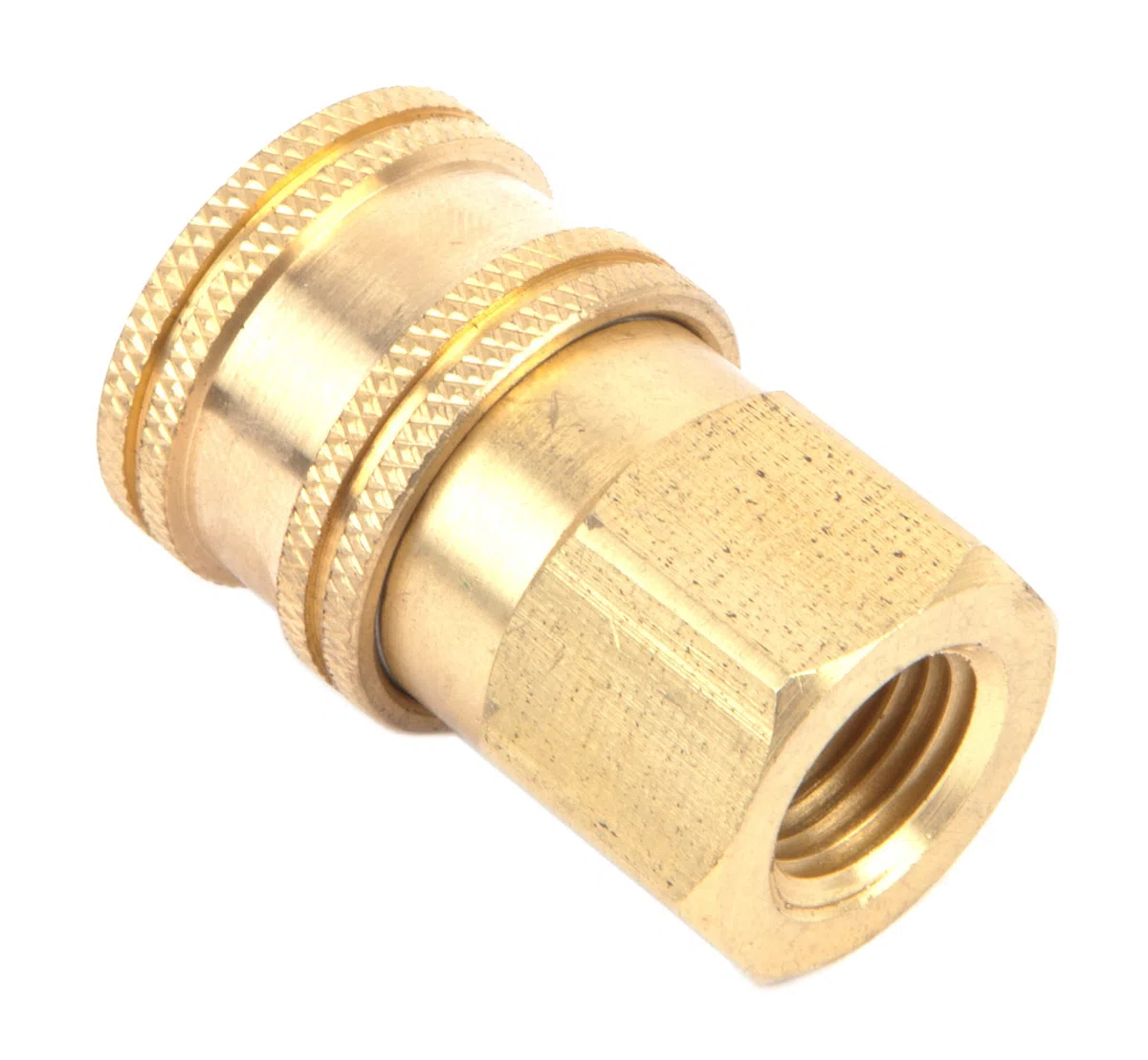 Forney 75127 - Accesorios de arandela a presión, acoplador rápido hembra, 1/4" hembra NPT, 5,500 psi