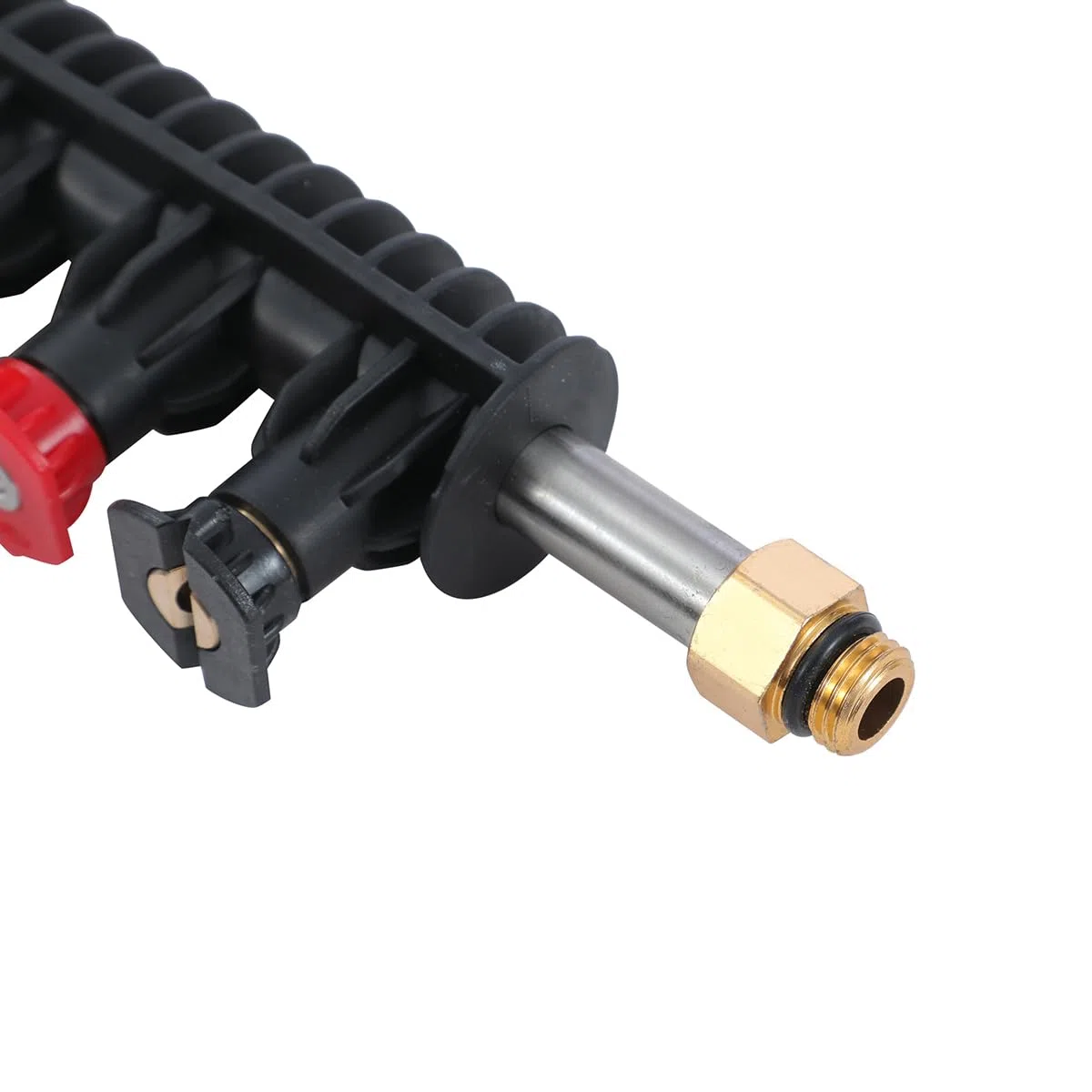 AIM Tools Varita de Extensión para Lavadora a Presión 10 Piezas 4000PSI Lanza de Lavadora Eléctrica con 5 Puntas de Boquilla, Conexión Rápida de 1/4", Accesorio Limpiador de Canalones