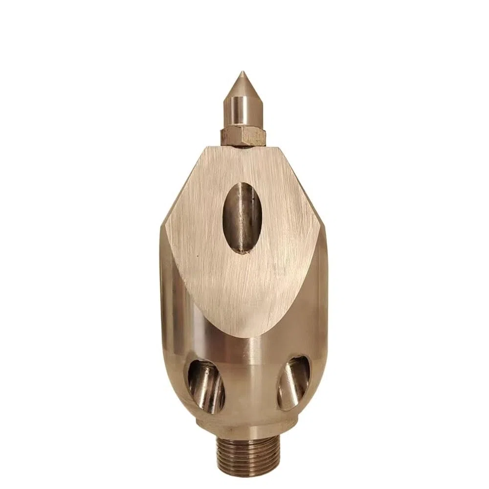 Accesorios para hidrolimpiadoras de Alta presión, Boquilla de Limpieza de desagües for hidrolavadora, 1,8 kg, Acero Inoxidable, Paquete de 5, roscas de Varios tamaños.(1.8kg 1i2 Female)