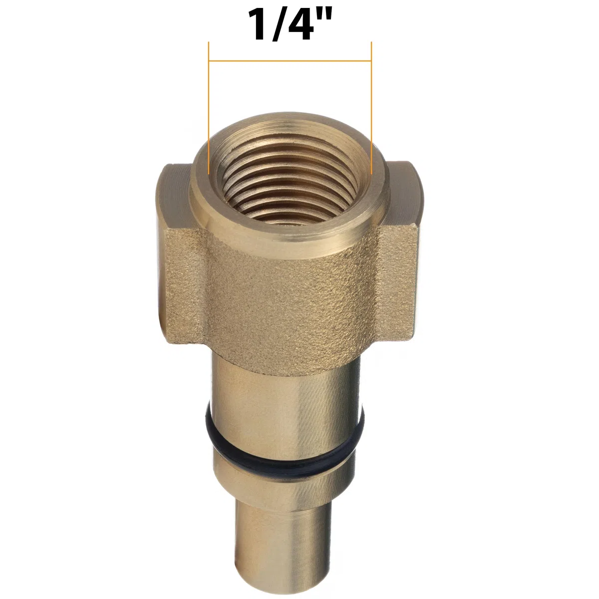 Rosfix Manguera de limpieza de conductos de 30 m, 160 bar, 60 °C, rosca de 1/4 pulgadas, repuesto para Lavor, Parkside PHD, accesorio para limpieza de desagües