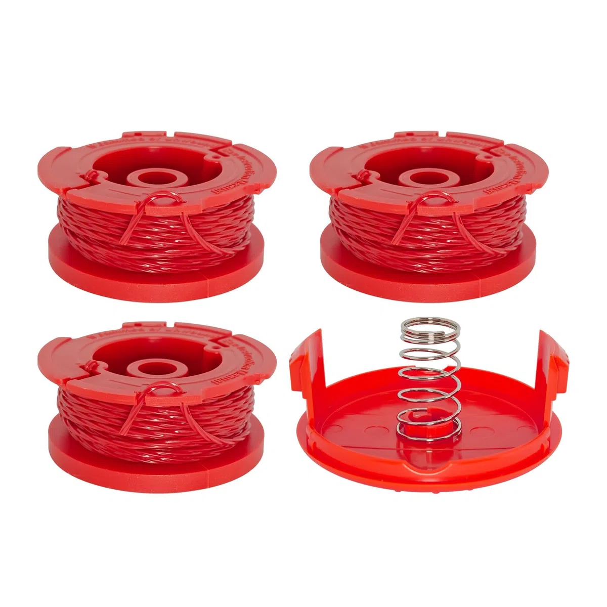 CMZST080 CMZST0803 - Bobina de línea de recortadora de cuerdas con cubierta CMZST120SC para recortadora de cuerdas CMZST080 y CMCST910, línea de carretes de recortadora de cuerdas, piezas de carrete
