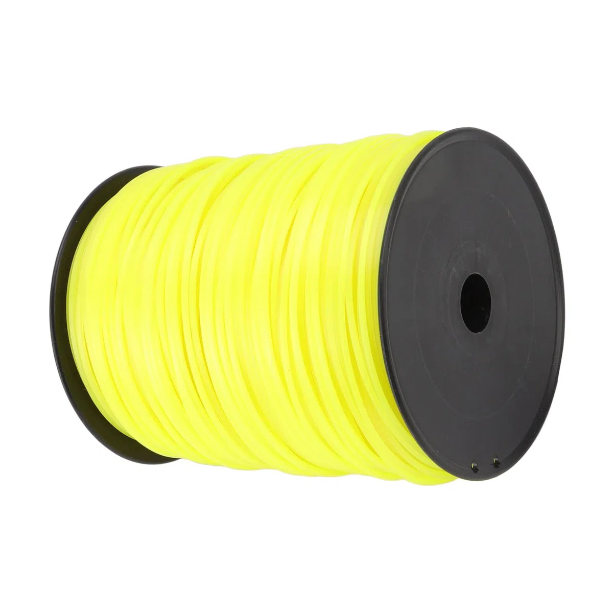 Hilo de desbrozadora de hilo de 3mm, hilo de desbrozadora cuadrada, cable de hilo para cortacésped para, amarillo (300 m/328,08 yardas)