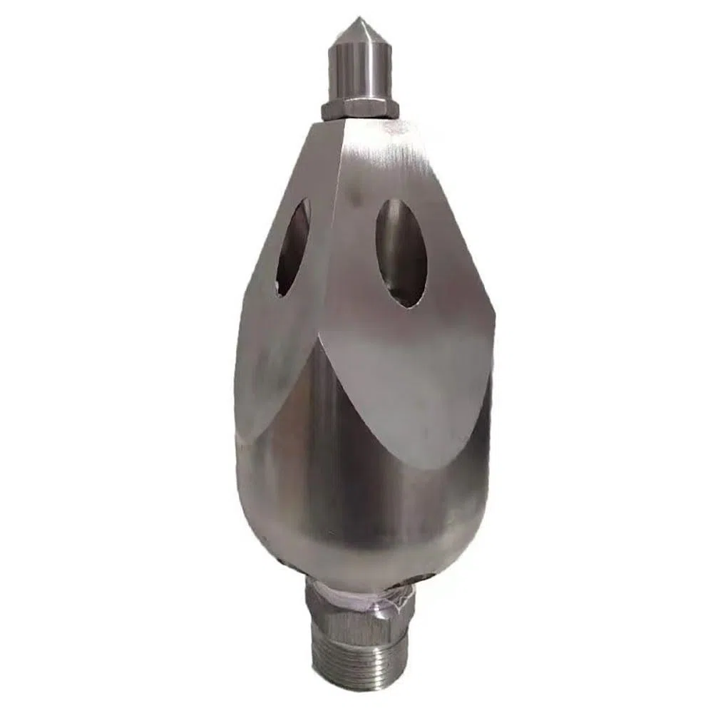 Accesorios para hidrolimpiadoras de Alta presión, Boquilla de Limpieza de desagües for hidrolavadora, 1,8 kg, Acero Inoxidable, Paquete de 5, roscas de Varios tamaños.(1.8kg 1i2 Female)