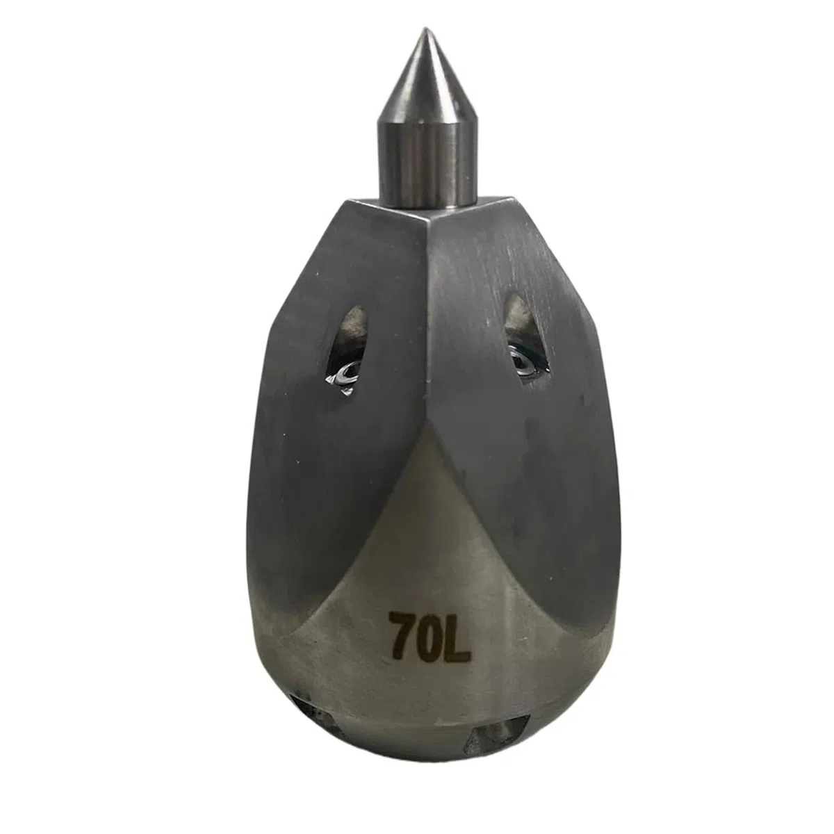 Boquilla de dragado y limpieza tuberías alta presión acero inoxidable 1/2", boquillas punta lanza for alcantarillado(1I2 30LPM)