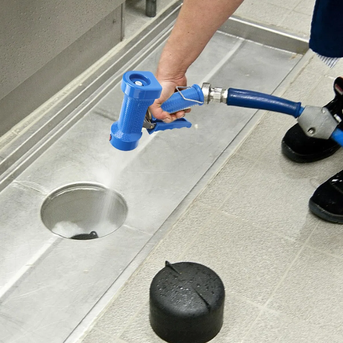 Boquilla de Pulverización de Alta Presión, Pulverizador con Cabezal de Pulverización para Limpieza de Cocina, para Hotel, Restaurante, Cocina, Rosca Macho de 1/2 Pulgadas y 20mm