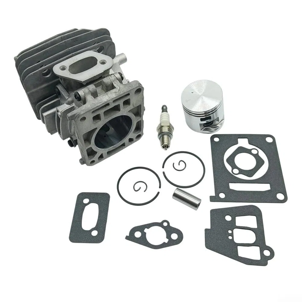 Kit de cilindro y pistón para modelos de desbrozadora FS240 FS240C FS240R FS240RC FS360C FS361C incluyendo juntas para reparación de equipos de paisajismo al aire libre y rendimiento suave